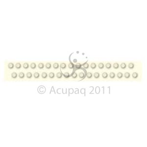 Flat Punched White Leader Tape